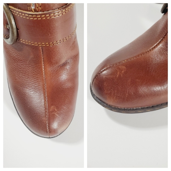 BOC Born Heeled Leather Slip on Mules sz 7 - Picture 12 of 12